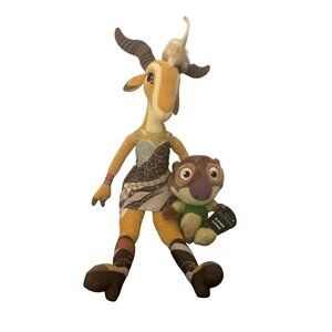 Zootopia Shakira Gazelle and Mr Otterton Plush Toy Set Stuffed Toy Bundle